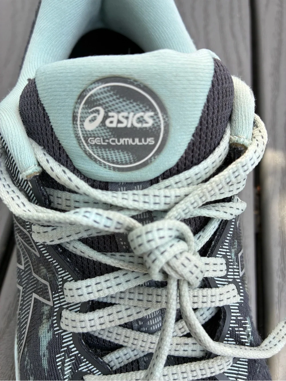 ASICS Women's GEL Cumulus 23 Running Sneakers Mint Gray Size 8